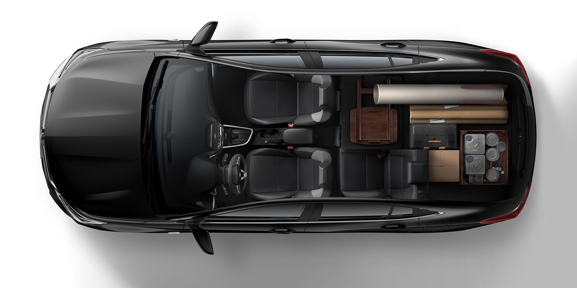 Espacio interior para llevar cosas del hogar en Chevrolet Onix 2025, sedán deportivo