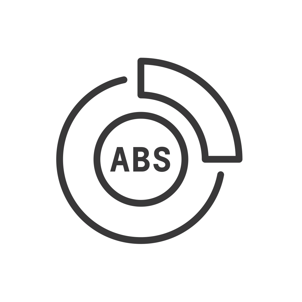 Íconos de seguridad para Aveo Sedán 2026: 6 bolsas de aire, frenos de disco delantero; así como sistema de anclaje ISOFIX