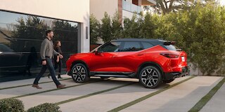 Chevrolet Blazer 2025 con rines de 20 pulgadas en aluminio diseño exclusivo versión RS