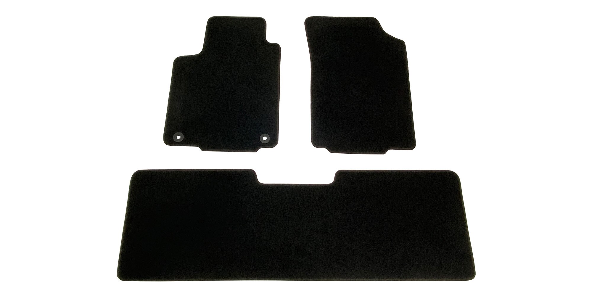 Tapetes de alfombra primera y segunda fila de Chevrolet Captiva