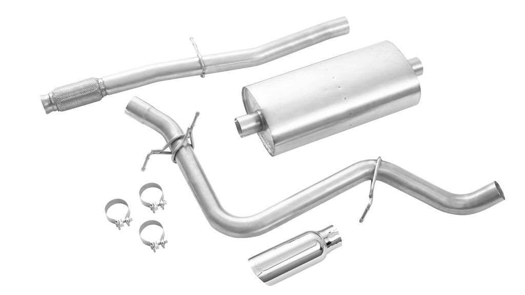 Sistema de escape de salida única para Chevrolet Silverado Turbo 2025, camioneta de trabajo