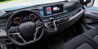 Tablero novedoso de la nueva Chevrolet Express Max 2025